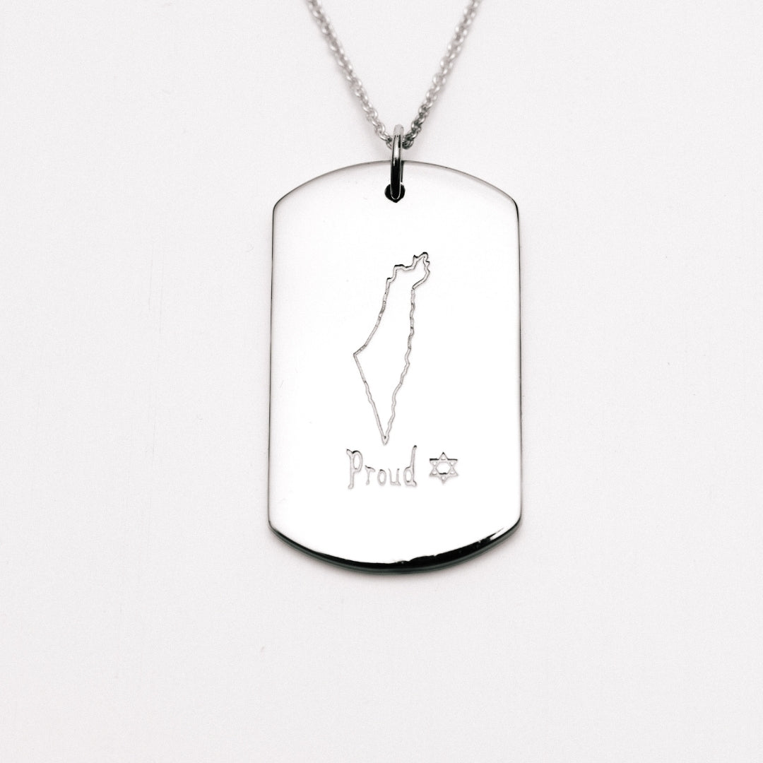 Proud Tag Necklace