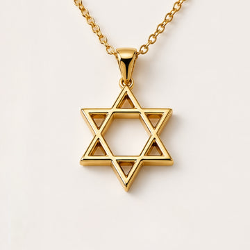 Classic Star of David Necklace