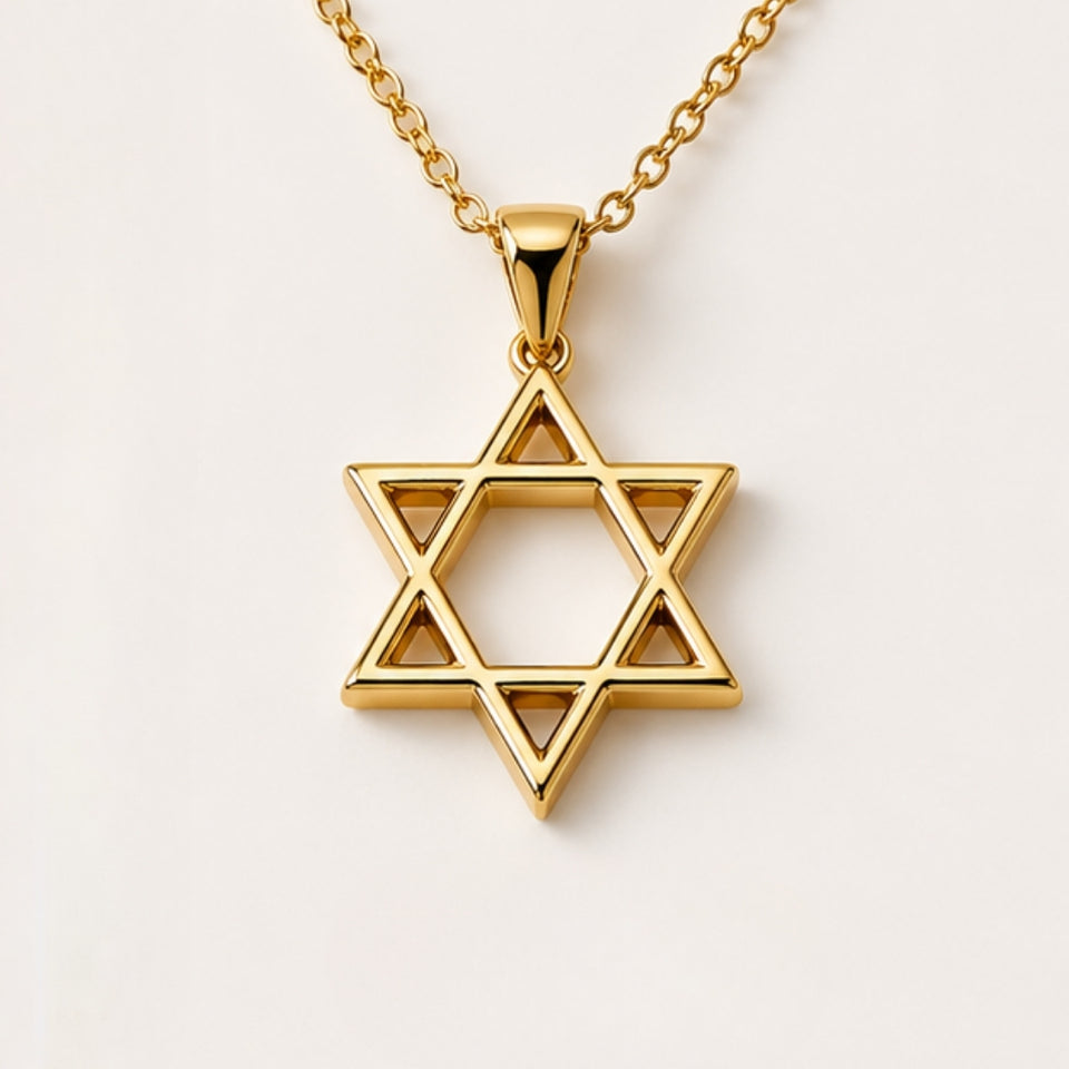 Classic Star of David Necklace