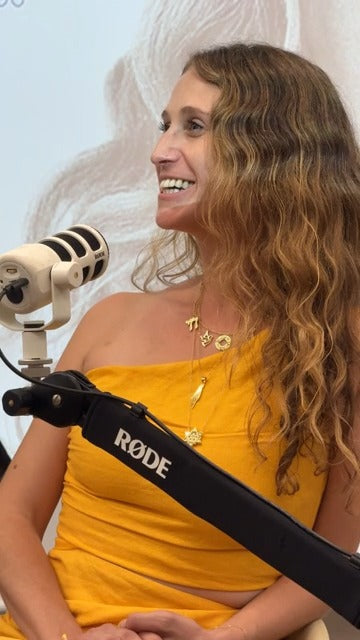 Hallel Silverman wearing DY Judaica