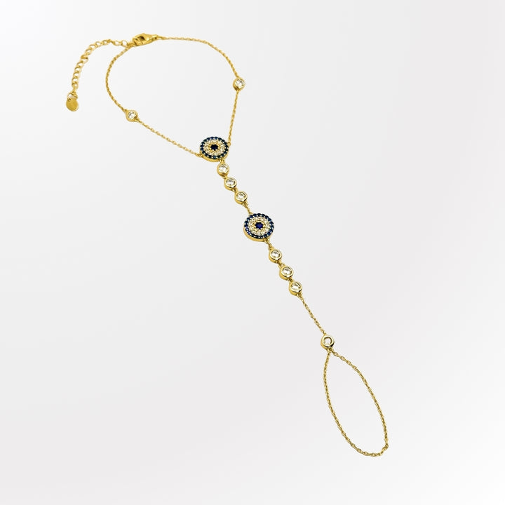 Evil Eye Hand Chain