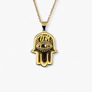 Unity Hamsa Necklace