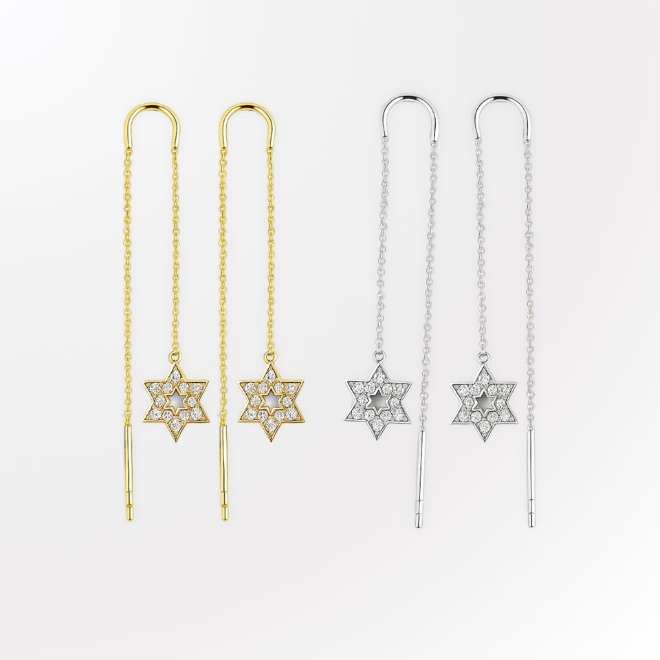 Magen Thread Earrings
