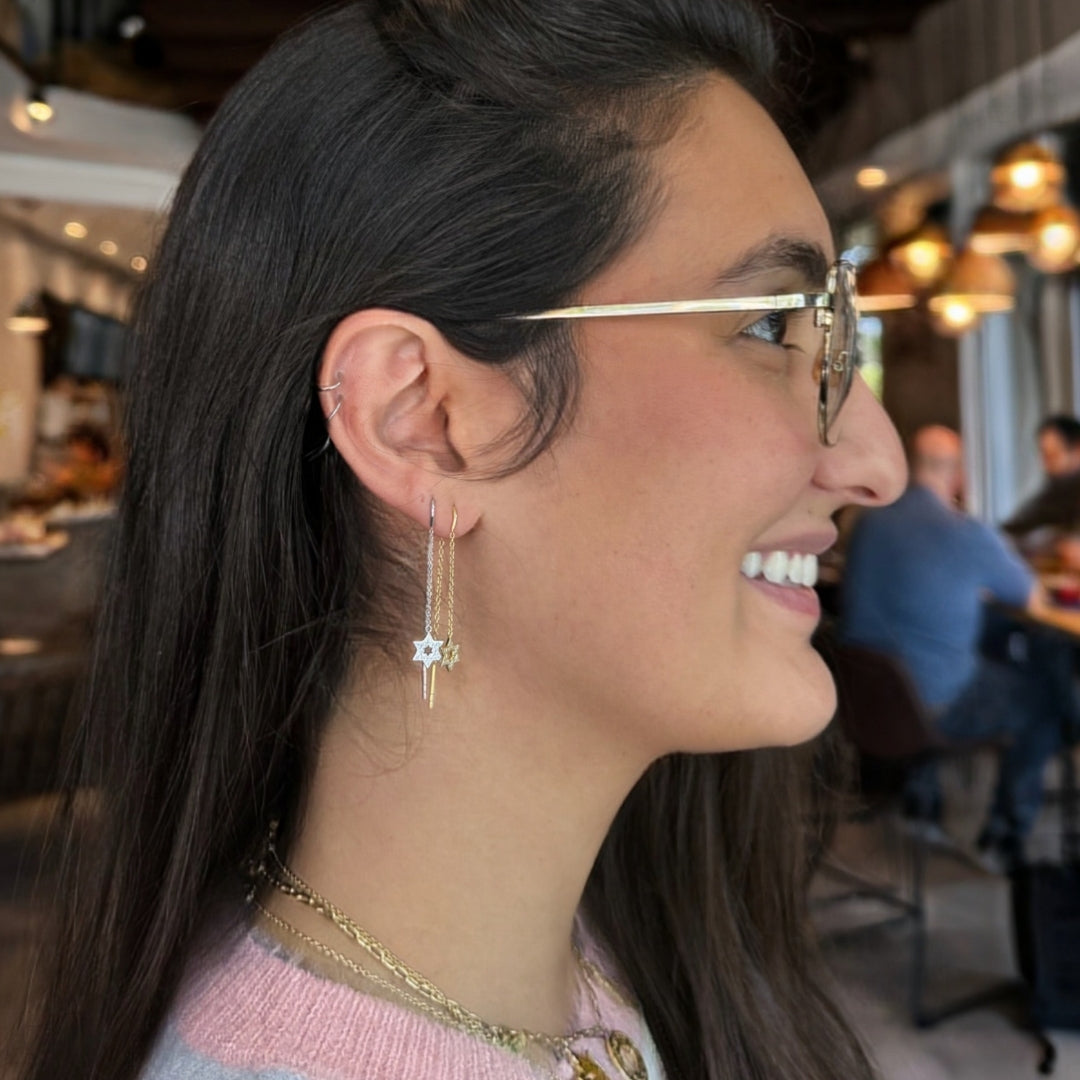 Magen Thread Earrings