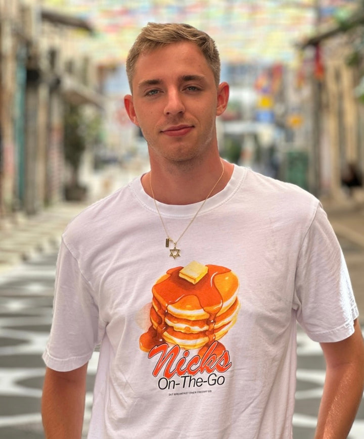 David M. wearing DY Judaica