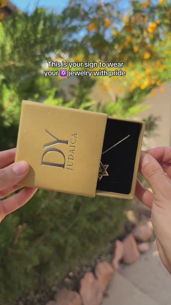 @relatable.social wearing DY Judaica